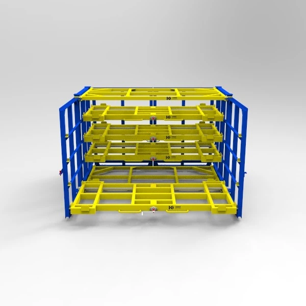 Double Sided Sheet Metal Rack